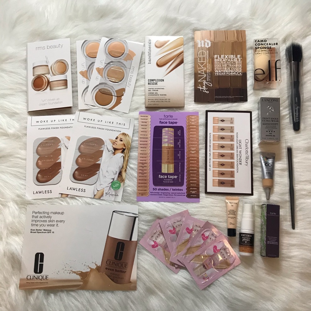 Foundation Makeup Sample Bundle